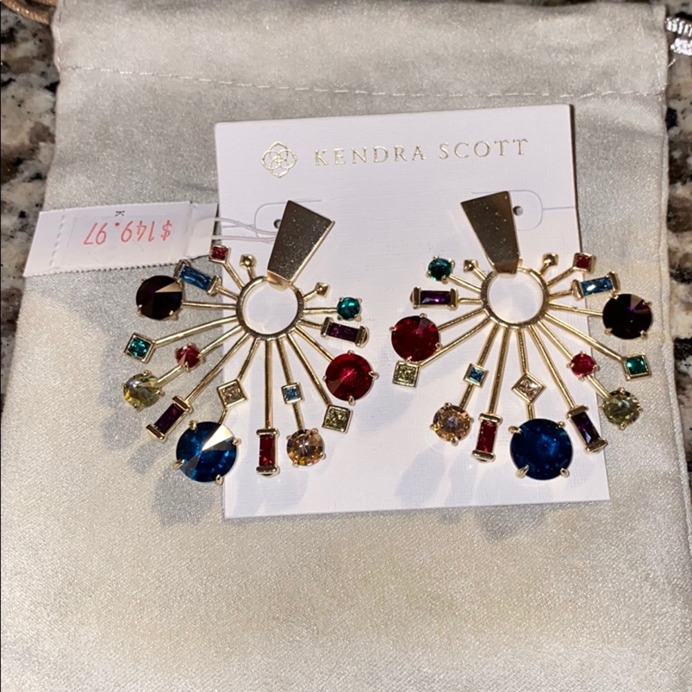 KENDRA SCOTT FABIA GOLD EARRINGS